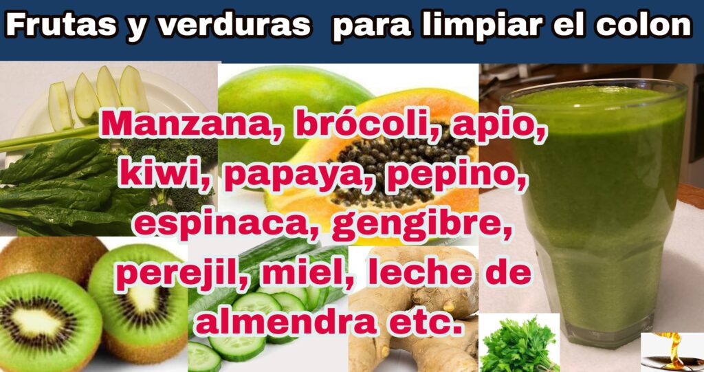 Frutas y verduras para limpiar el colon de forma natural. – PANCHOLON RADIO  INTERNACIONAL